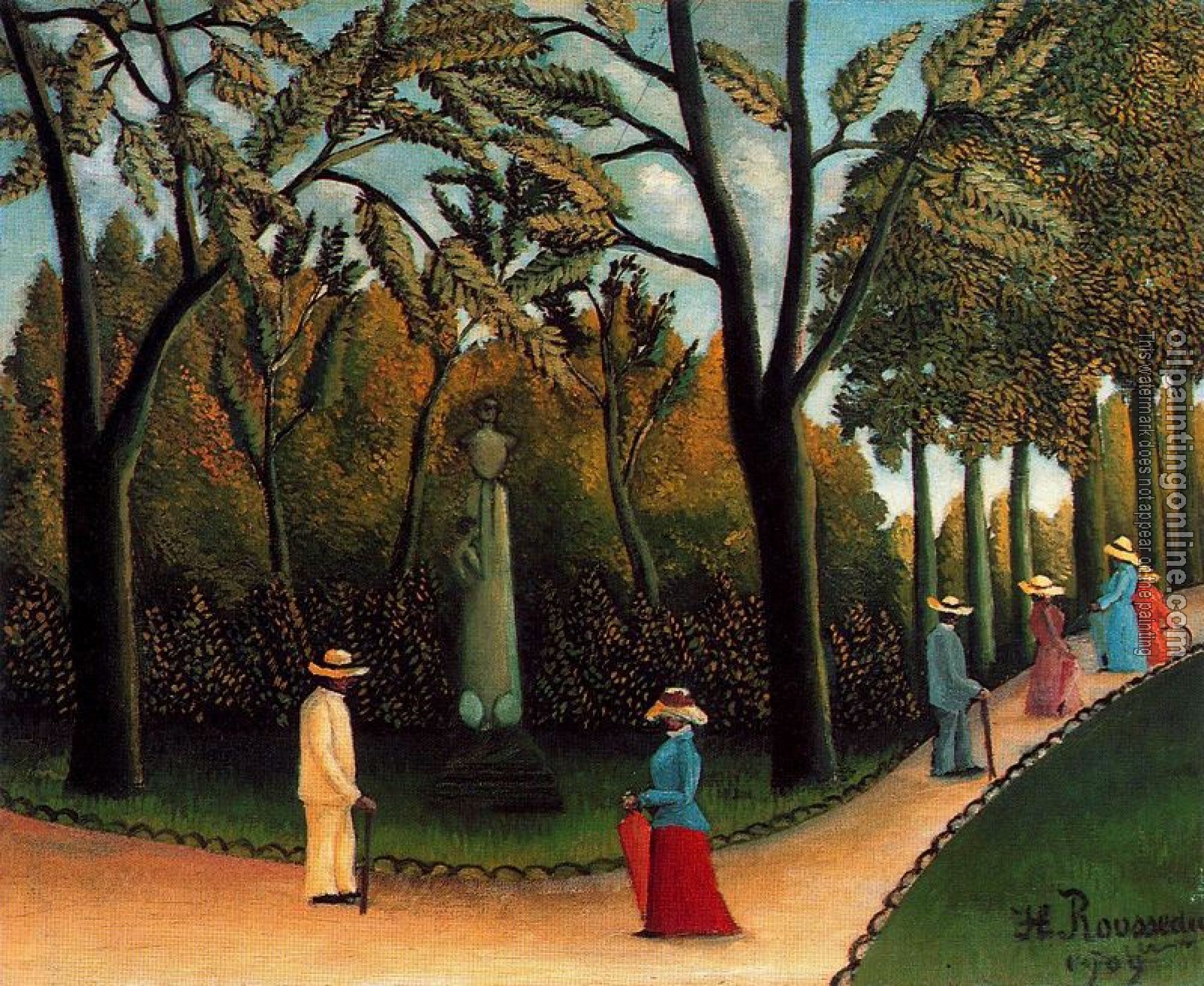 Henri Rousseau - Luxembourg Garden